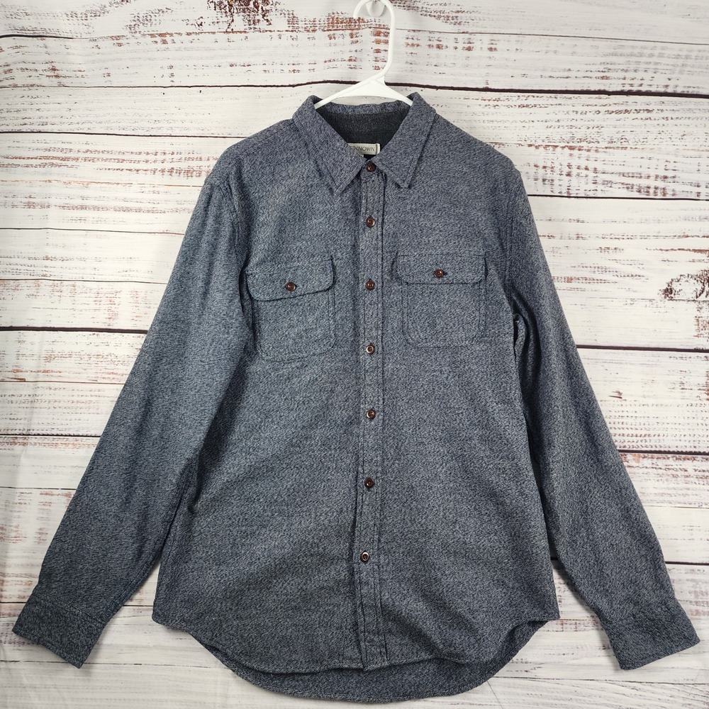 Outerknown Transitional Flannel Utility Shirt Med… - image 1